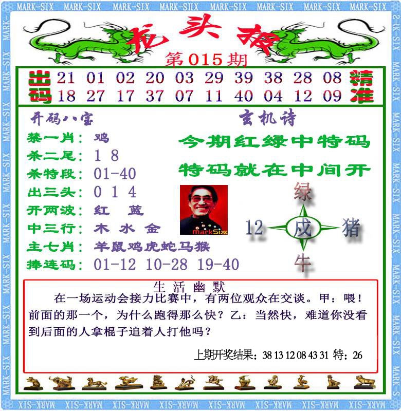 015期龙头报[图]