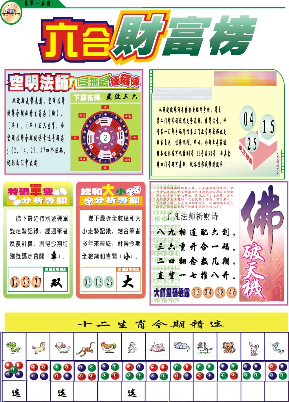 015期财富榜[图]