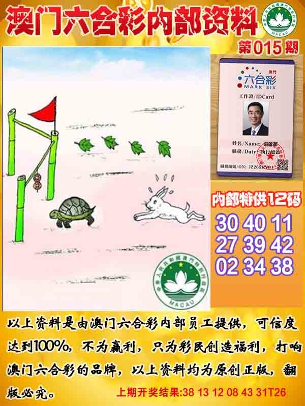 015期六合内部资料[图]