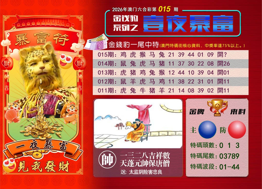 015期一夜暴富[图]