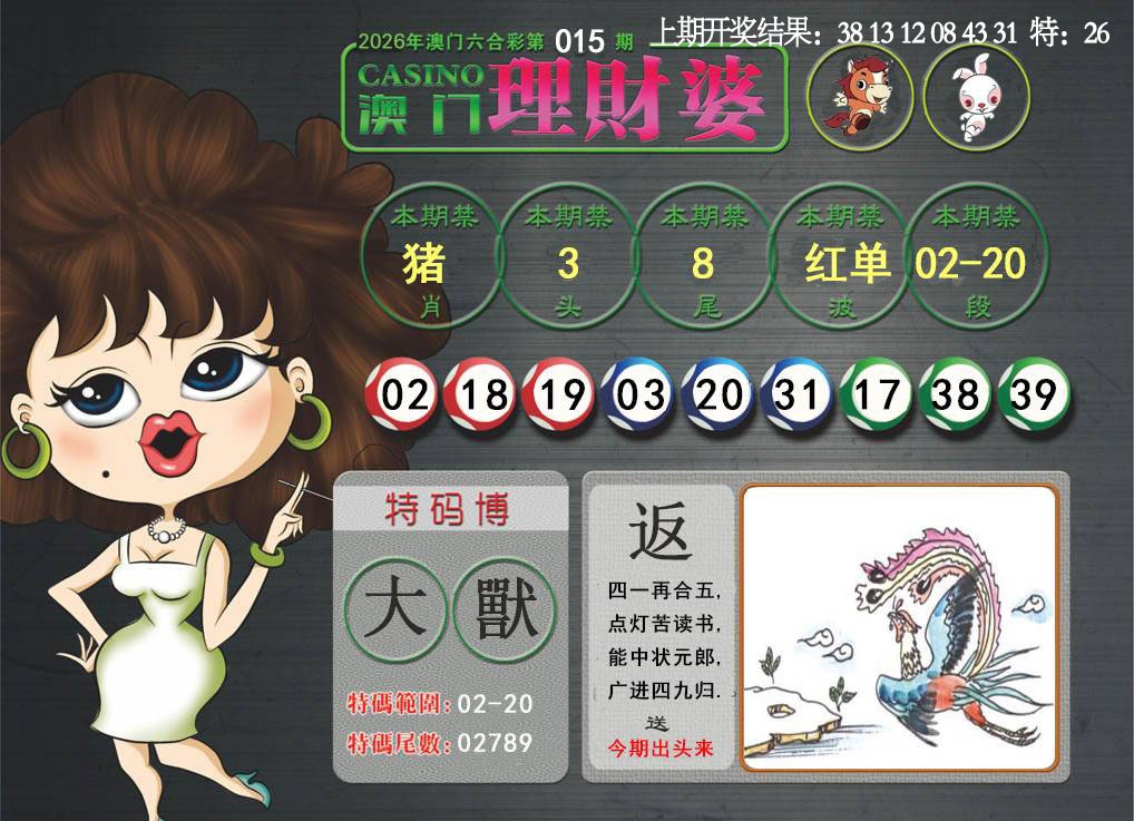 015期澳门理财婆[图]