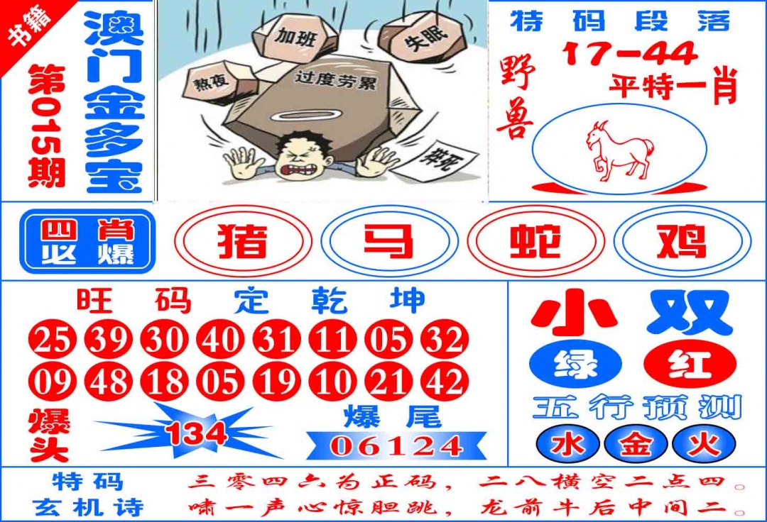015期澳门金元宝[图]