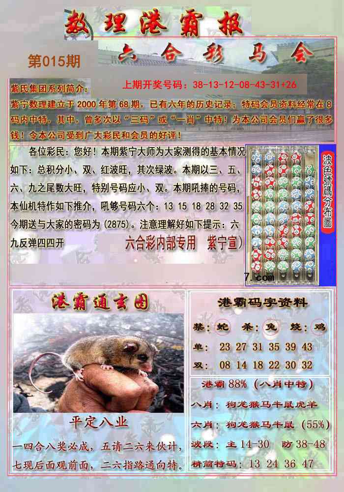 015期港霸报[图]