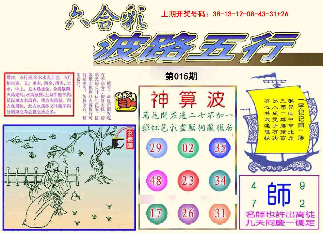 015期波路五行[图]