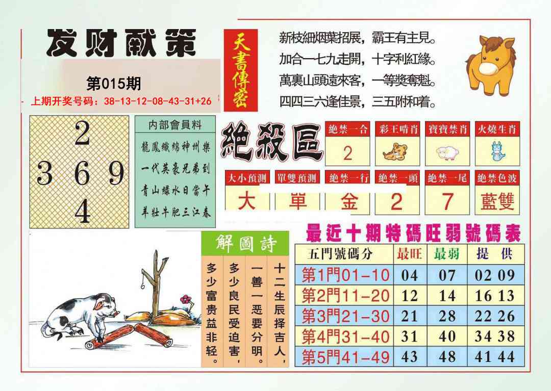 015期发财献策[图]