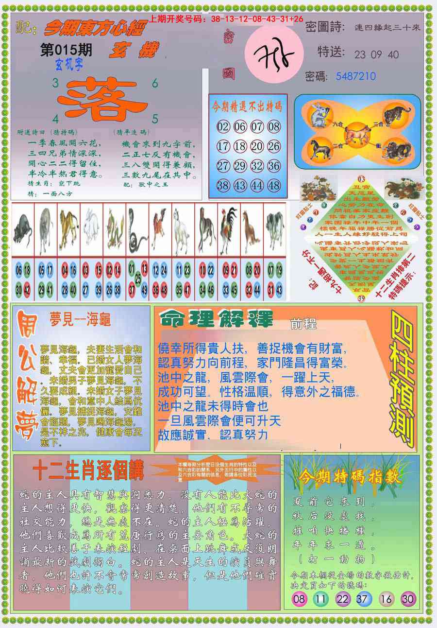 015期(新版)东方心经B[图]