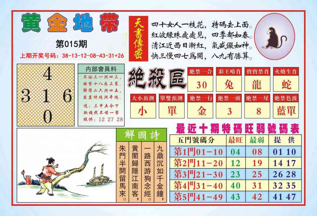 015期黄金地带[图]